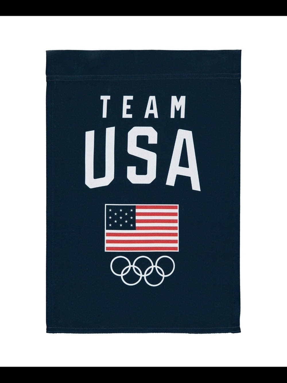 Active USA Navy Toiletry Bag with USA Flag and Olympic Rings